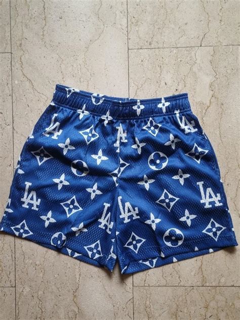 lv reflective shorts|louis vuitton mesh long shorts.